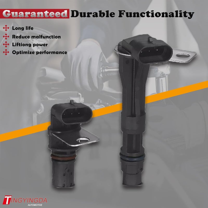 TINGYINGDA 2Pcs Engine Cam/Crankshaft Position Sensor PC278 PC273 Compatible with Chevrolet Avalanche Express Silverado Suburban 1500 2500 3500 SSR Tahoe Trailblazer Envoy XL Savana Sierra Yukon 1500 2500 3500 - Image 3